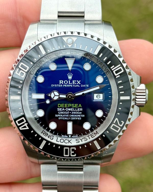 2021 Rolex Sea-Dweller Deepsea "James Cameron" 44MM Black Dial Oyster Bracelet (126660)
