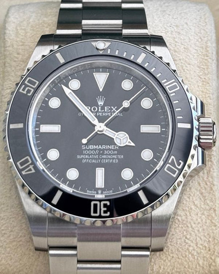 2026 Rolex Submariner No-Date 41MM Black Dial Oyster Bracelet (124060)