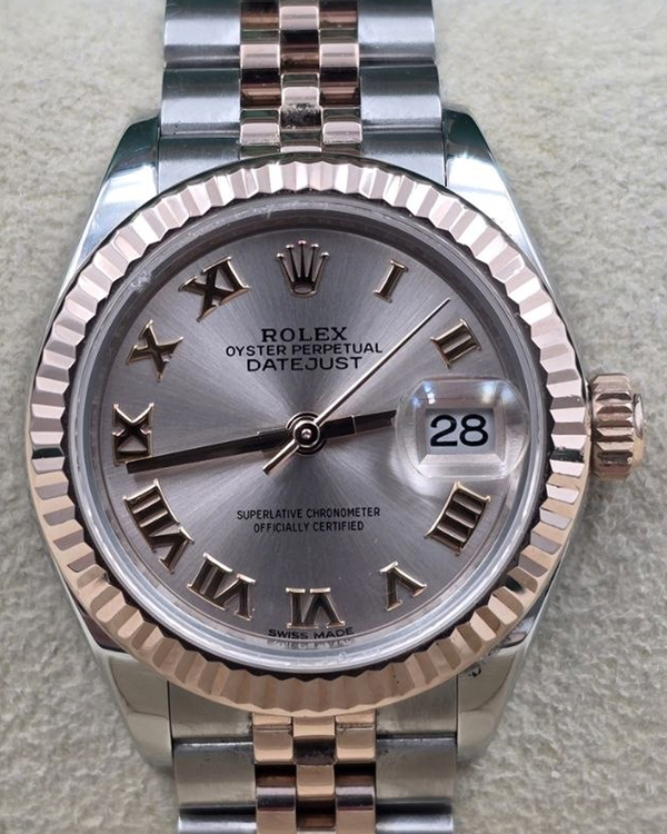 2017 Rolex Lady-Datejust 28MM Sundust Dial Two-Tone Jubilee Bracelet (279171)