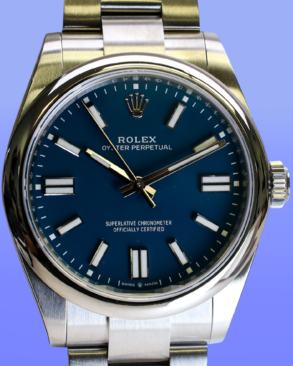 Rolex Oyster Perpetual (Blue)