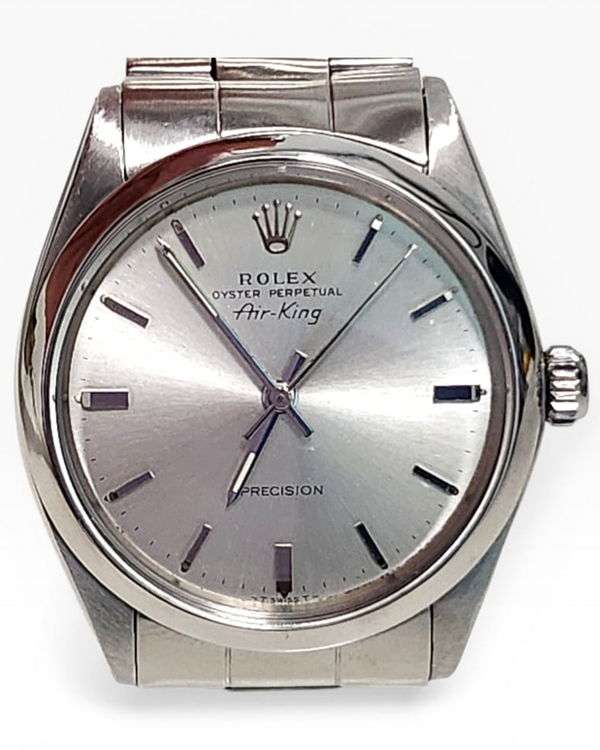 Rolex Air-King 34MM Silver Dial Oyster Bracelet (5500)