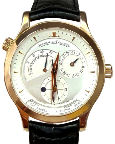 Jaeger-LeCoultre Master 38MM Silver Dial Leather Strap (142.2.92)