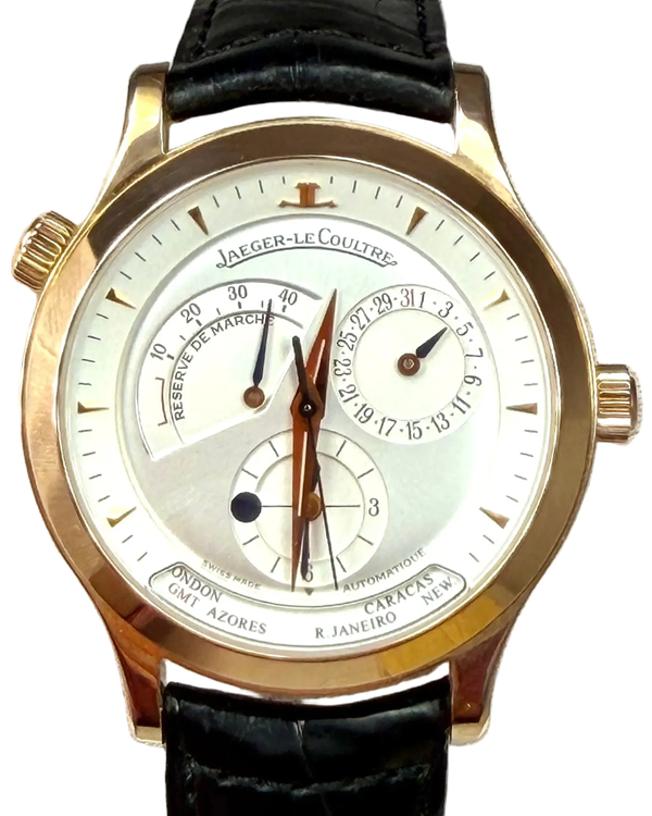 Jaeger-LeCoultre Master 38MM Silver Dial Leather Strap (142.2.92)