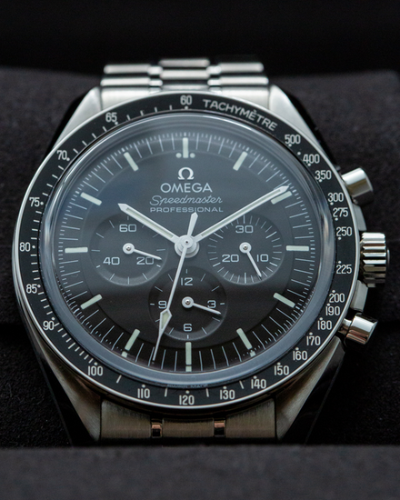 2023 Omega Speedmaster Professional Moonwatch 42MM Black Dial Steel Bracelet (310.30.42.50.01.002)