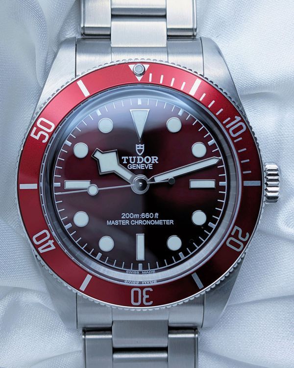 2025 Tudor Black Bay 58' 39MM Red Burgundy Dial Steel Bracelet (7939A1A0RU)