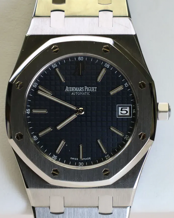 Audemars Piguet Royal Oak Jumbo 39MM Blue Dial Steel Bracelet (15202ST)