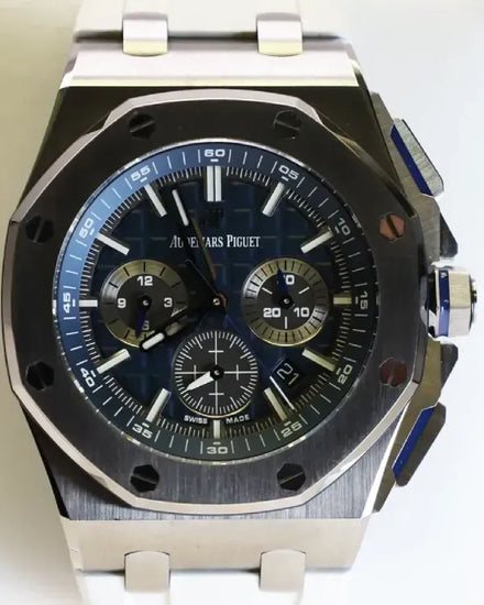 Audemars Piguet Royal Oak Offshore 42MM Blue Dial Rubber Strap (26480TI.OO.A027CA.01)