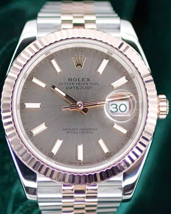 2020 Rolex Datejust 41MM Silver Dial Two-Tone Jubilee Bracelet (126331)