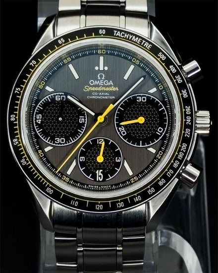 2019 Omega Speedmaster Racing 40MM Grey Dial Steel Bracelet (326.30.40.50.06.001)