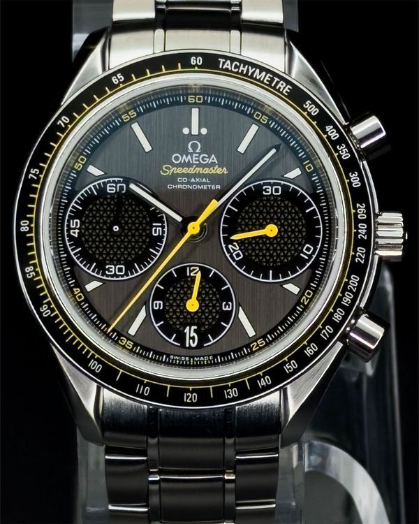 2019 Omega Speedmaster Racing 40MM Grey Dial Steel Bracelet (326.30.40.50.06.001)