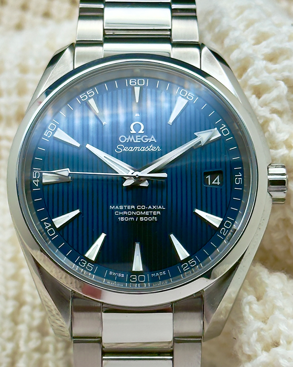 2024 Omega Seamaster Aqua Terra 41.5MM Blue Dial Steel Bracelet (231.10.42.21.03.003)