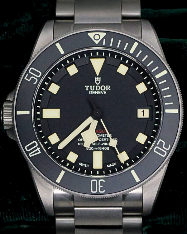 2025 Tudor Pelagos LHD 42MM Black Dial Titanium Bracelet (25610TNL)