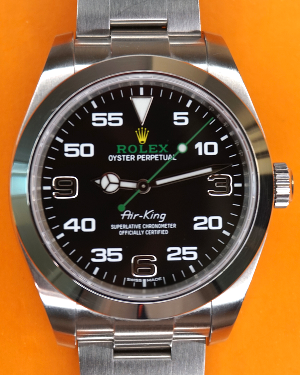 2020 Rolex Air-King 40MM Black Dial Oyster Bracelet (116900)