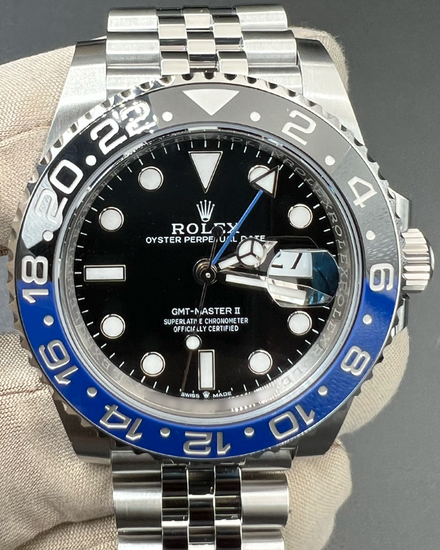 2026 Rolex GMT-Master II "Batgirl" 40MM Black Dial Jubilee Bracelet (126710BLNR)