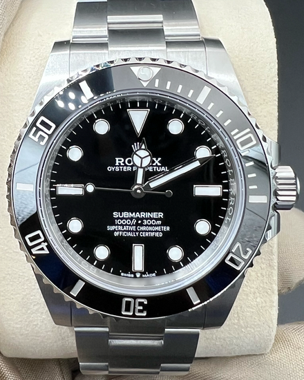 2026 Rolex Submariner No-Date 41MM Black Dial Oyster Bracelet (124060)