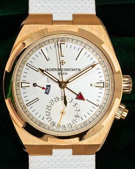2020 Vacheron Constantin Overseas 41MM Silver Dial Rubber Strap (7900V/000R-B336)