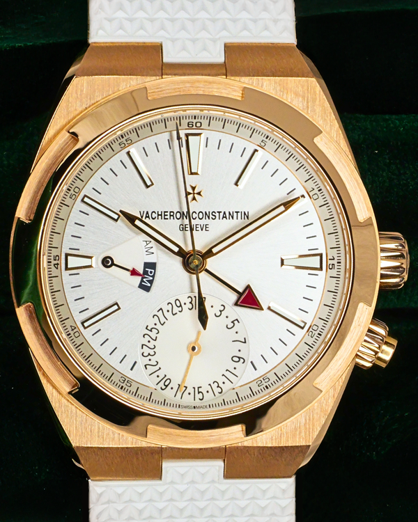 2020 Vacheron Constantin Overseas 41MM Silver Dial Rubber Strap (7900V/000R-B336)