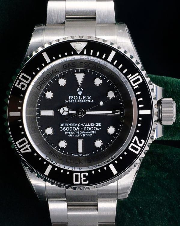 2025 Rolex Sea-Dweller Deepsea Challenge RLX 50MM Black Dial Titanium Oyster Bracelet (126067)