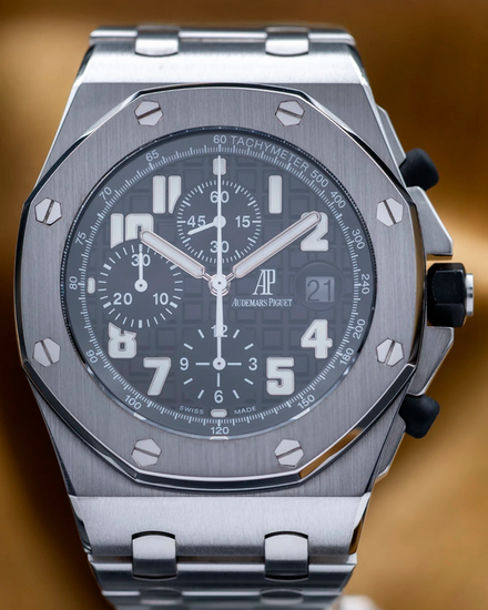 2011 Audemars Piguet Royal Oak Offshore Chronograph 42MM Black Dial Steel Bracelet (26170ST.OO.1000ST.08)