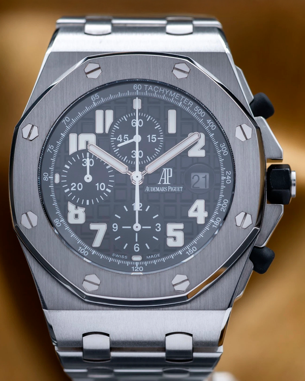 2011 Audemars Piguet Royal Oak Offshore Chronograph 42MM Black Dial Steel Bracelet (26170ST.OO.1000ST.08)