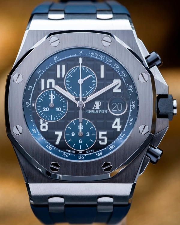 2019 Audemars Piguet Royal Oak Offshore Chronograph "Batman" 42MM Black Dial Rubber Strap (26470ST.OO.A028CR.01)