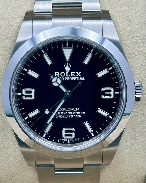 2020 Rolex Explorer 39MM Black Dial Oyster Bracelet (214270)