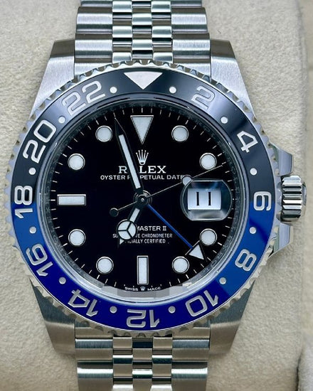 2020 Rolex GMT-Master II "Batgirl" 40MM Black Dial Jubilee Bracelet (126710BLNR)