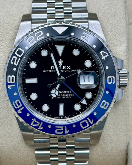 2020 Rolex GMT-Master II "Batgirl" 40MM Black Dial Jubilee Bracelet (126710BLNR)