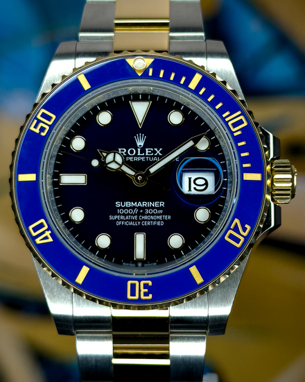 2025 Rolex Submariner Date "Bluesy" 41MM Blue Dial Two-Tone Oyster Bracelet (126613LB)