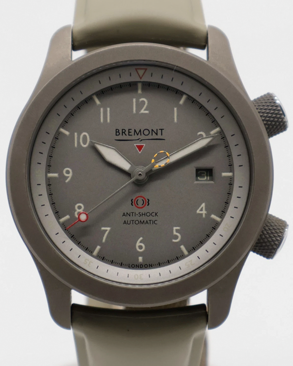 Bremont MB Altitude Martin-Baker 43MM Savanna Dial Rubber Strap (MB-SAVANNA-R-S)