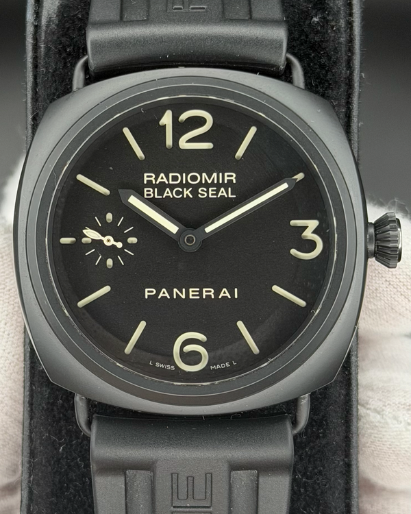 Panerai Radiomir Black Seal L.E. 45MM Black Dial Rubber Strap (PAM00292)