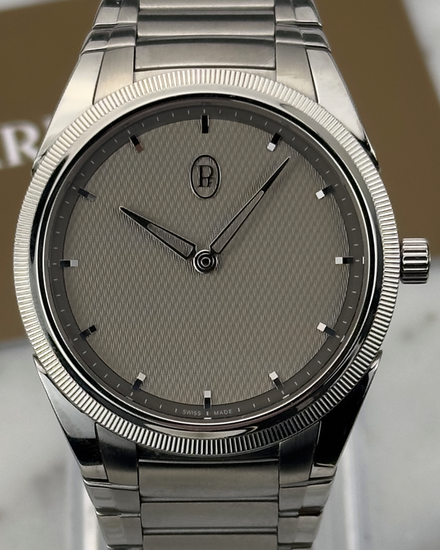 2022 Parmigiani Fleurier Tonda 36MM Grey Dial Steel Bracelet (PFC804-1020001-100182)