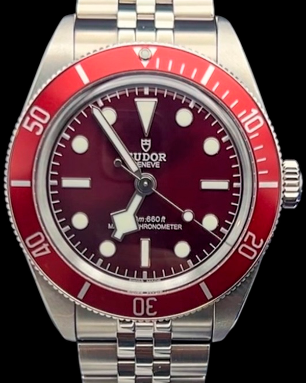 No Reserve - 2025 Tudor Black Bay 58' 39MM Red "Burgundy" Dial Steel Bracelet (M7939A1A0RU-0001)