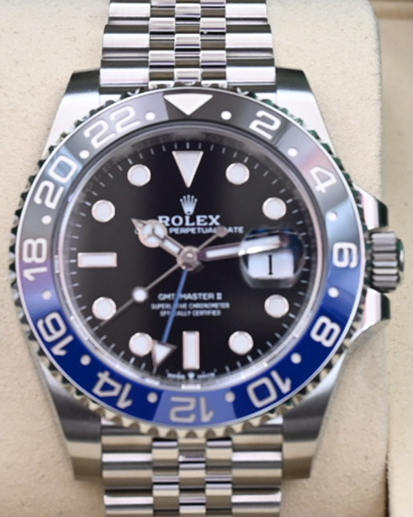 2026 Rolex GMT-Master II "Batgirl" 40MM Black Dial Jubilee Bracelet (126710BLNR)