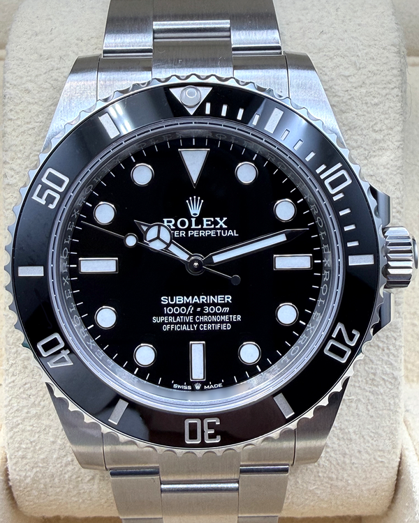 2026 Rolex Submariner No-Date 41MM Black Dial Oyster Bracelet (124060)