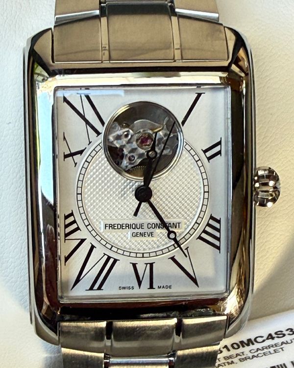 No Reserve - 2024 Frederique Constant Classics 33.3MM Silver Dial Steel Bracelet (FC-310MC4S36B)
