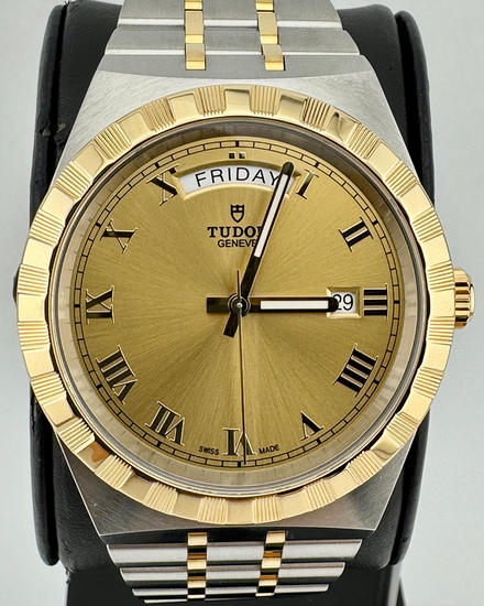 No Reserve - 2026 Tudor Royal 41MM Champagne Dial Two-Tone Bracelet (28603)