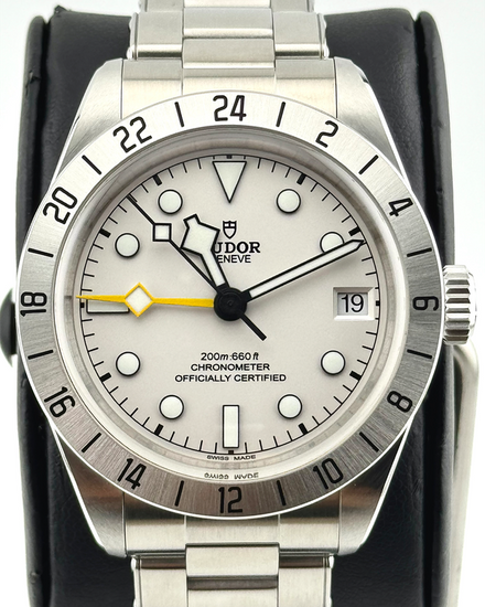 No Reserve - 2026 Tudor Black Bay Pro GMT 39MM White Dial Steel Bracelet (79470)