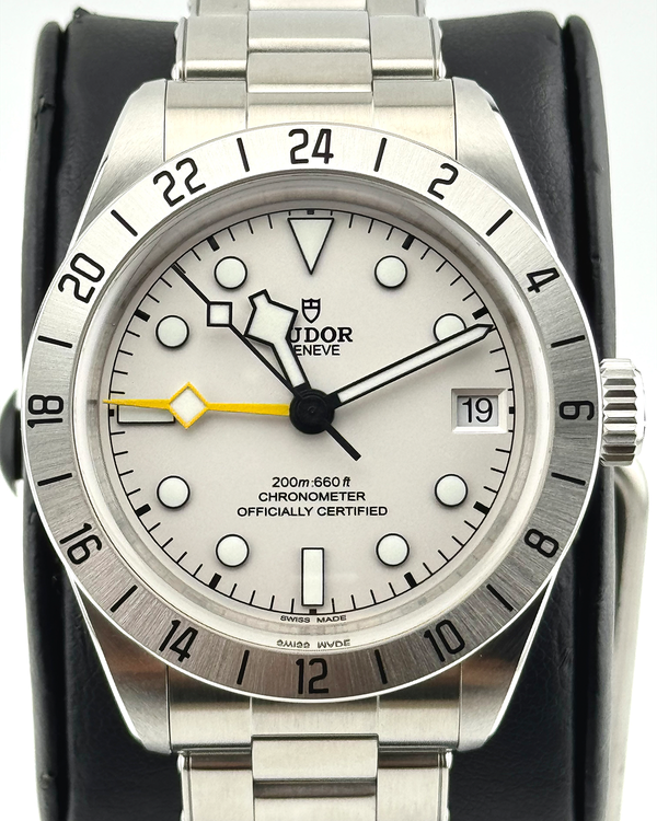No Reserve - 2026 Tudor Black Bay Pro GMT 39MM White Dial Steel Bracelet (79470)