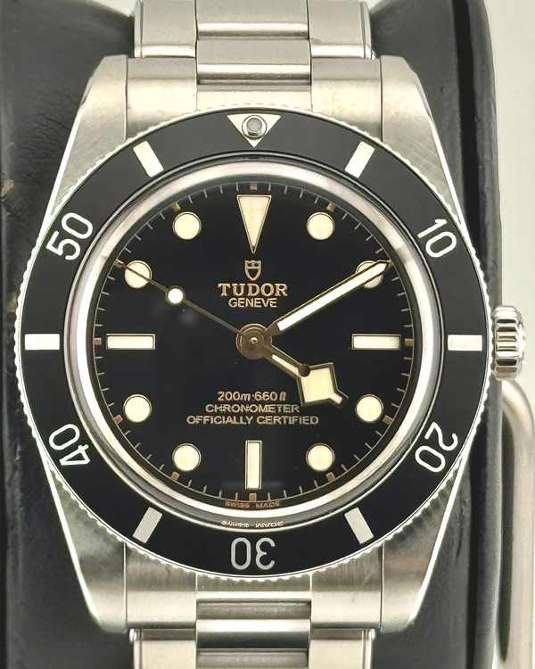 No Reserve - 2024 Tudor Black Bay 54 37MM Black Dial Steel Bracelet (79000N)