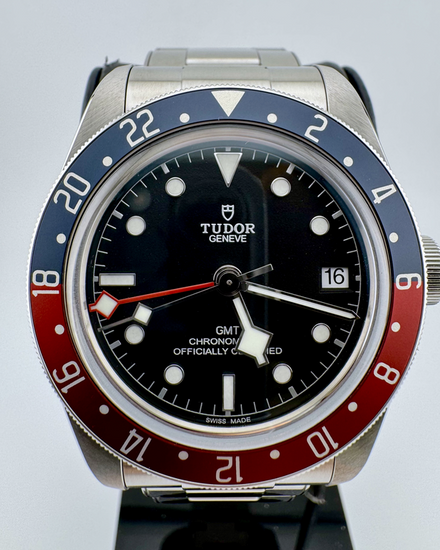 No Reserve - 2026 Tudor Black Bay GMT "Pepsi" 41MM Black Dial Steel Bracelet (79830RB)