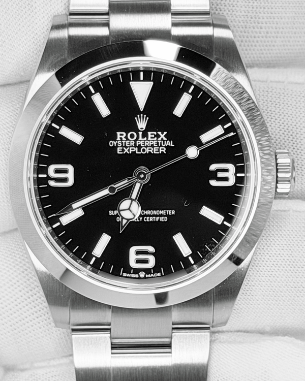 2026 Rolex Explorer 40MM Black Dial Oyster Bracelet (224270)