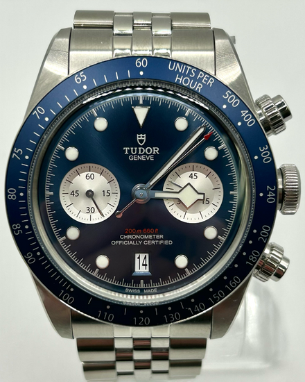 2024 Tudor Black Bay Chrono 41MM Blue Dial Steel Bracelet (79630B)
