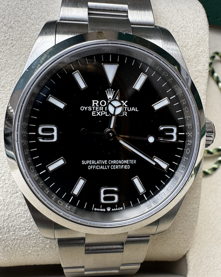 2026 Rolex Explorer 36MM Black Dial Oyster Bracelet (124270)