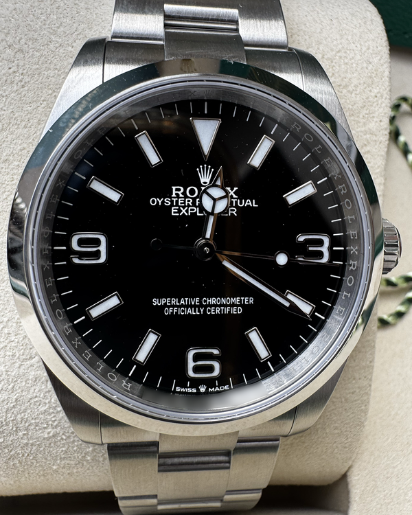 2026 Rolex Explorer 36MM Black Dial Oyster Bracelet (124270)
