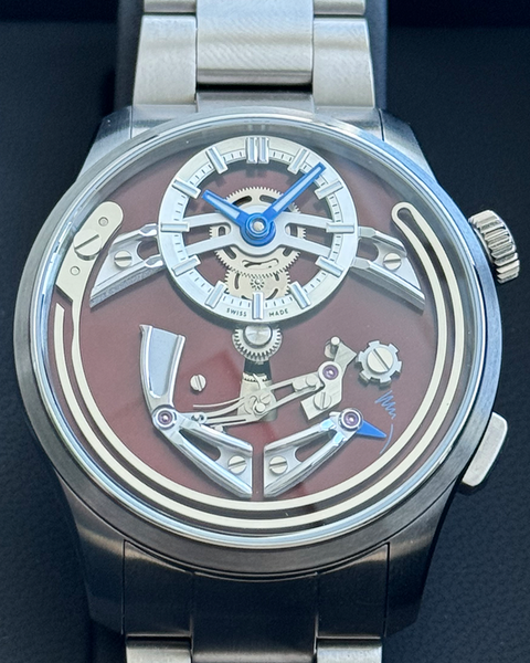 SENTAKU-KAGO ND ver. パスタイム　ワットウォーウォント 2025 Christopher Ward Bel Canto C1 x Puerto Rico L.E. 41MM Red