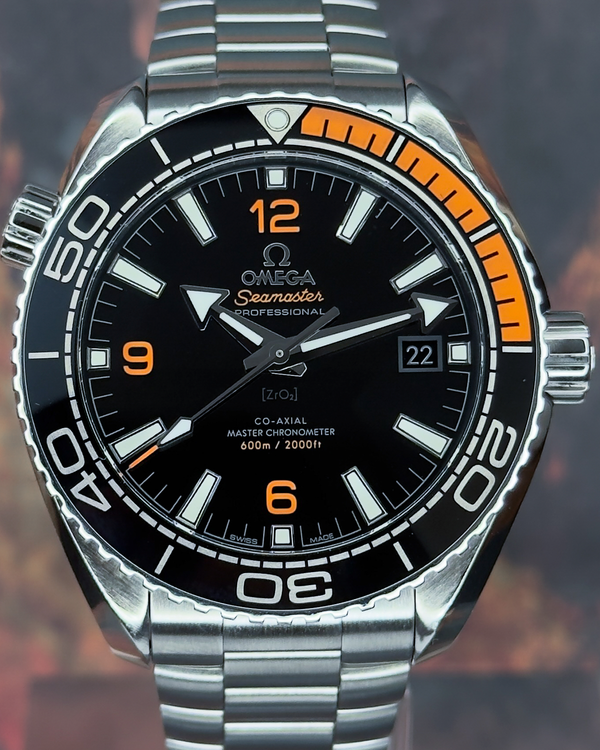 Omega Seamaster Planet Ocean 600M 43.5MM Black Dial Steel Bracelet (215.30.44.21.01.002)