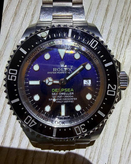 Rolex Sea-Dweller Deepsea "James Cameron" 44MM Blue Dial Oyster Bracelet (116660)