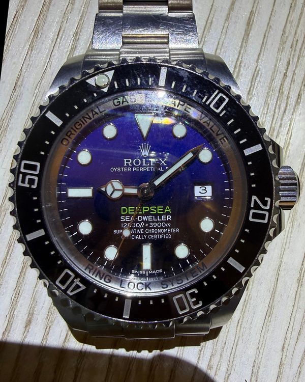 Rolex Sea-Dweller Deepsea "James Cameron" 44MM Blue Dial Oyster Bracelet (116660)
