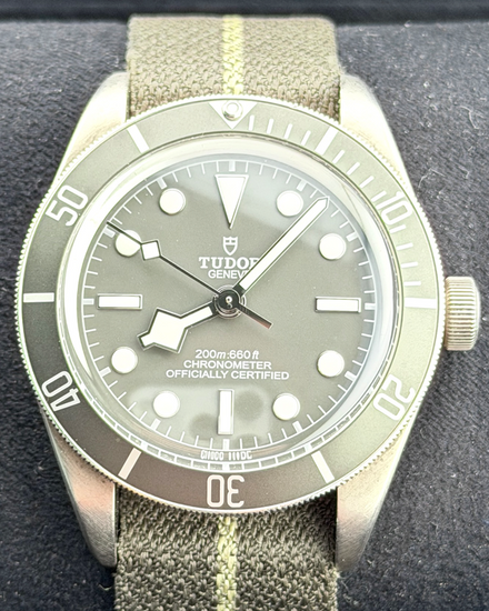 2023 Tudor Black Bay 58 925 39MM Taupe Grey Dial Textile Strap (79010SG)